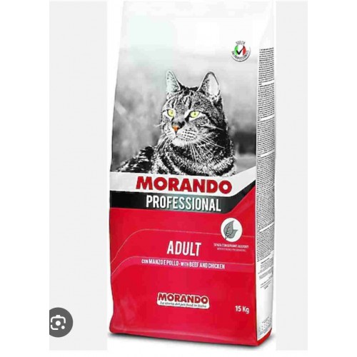 Morando Yetişkin Kedi Maması Biftekli&tavuklu 2 KG