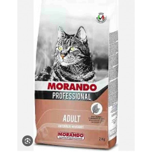Morando Professionel Biftekli 2 KG Kısırlaştırılmış Yetişkin Kedi Maması
