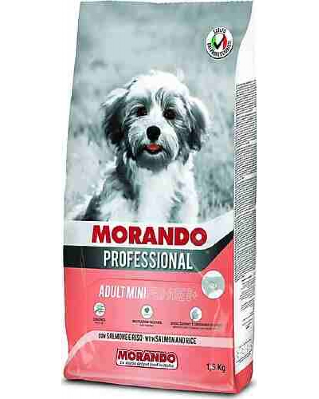 Morando Professionel Somonlu ve Pirinçli 1.5 kg Pro Age 8+ Küçük Irk Köpek Maması Morando Professionel Somonlu ve Pirinçli 1.5 kg Pro Age 8+ Küçük Irk Köpek Maması